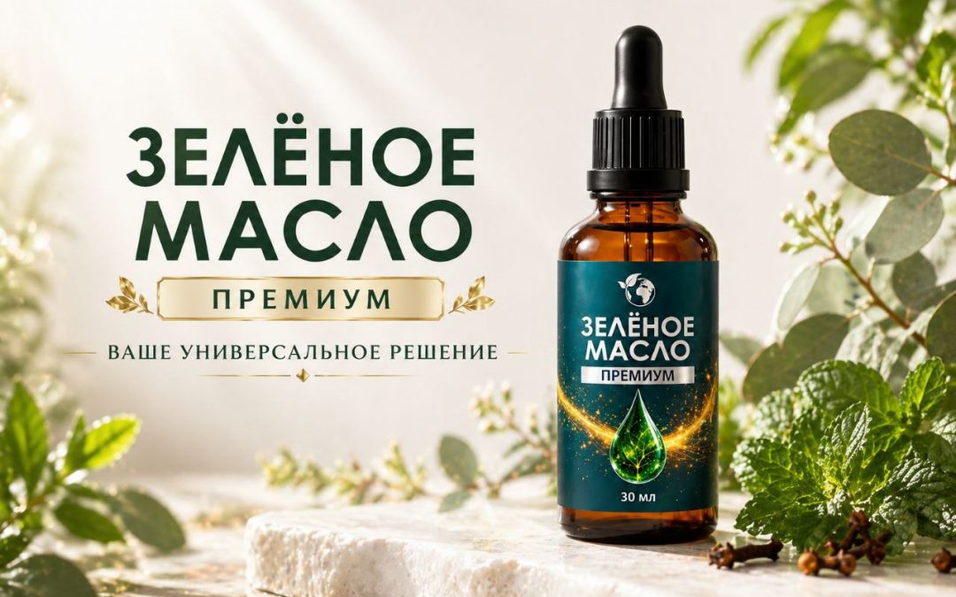 Зелёное масло Премиум уже поступило в продажу!